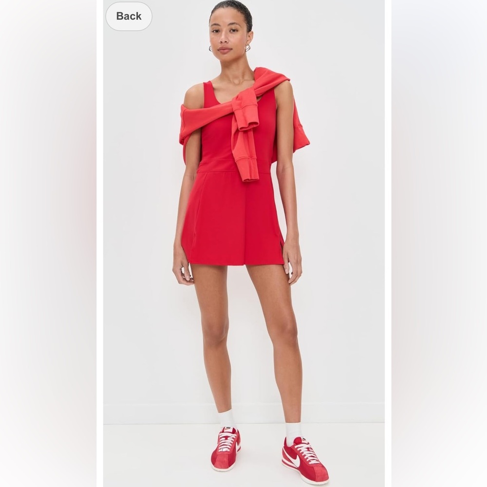 Splits59 Martina Rigor Dress Pirate Red M NWT - Picture 4 of 15